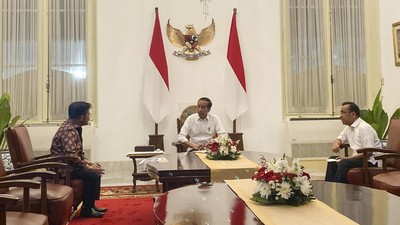 SYL Menghadap Jokowi di Istana, Berikan Laporan Pertanggung jawaban