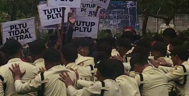 Demo di PLTU Jabar II Palabuhanratu Berakhir Rusuh