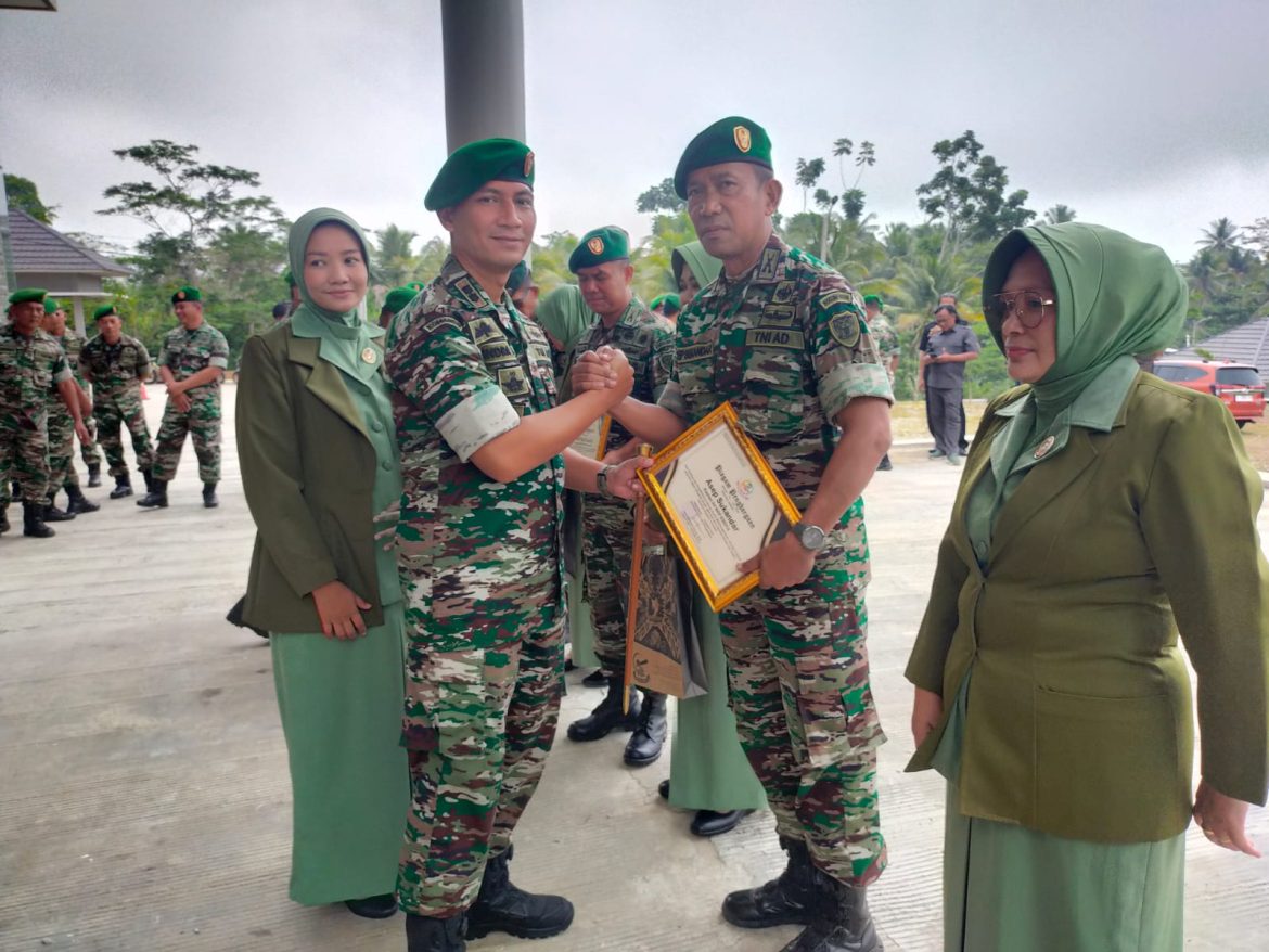 Pelepasan dan Penerimaan Perwira Kodim 0625/Pangandaran