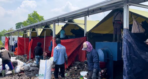 TPST Gedebage Selesaikan Puluhan Ton Sampah