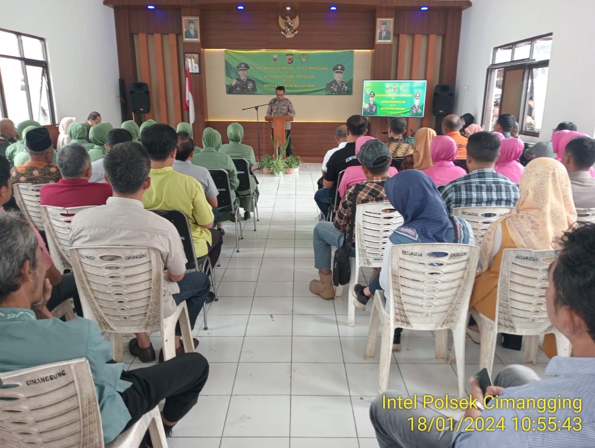 Pisah Sambut Danramil 1014 Cimanggung kabupaten Sumedang