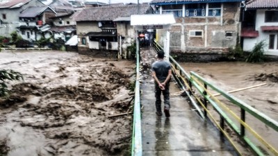 Banjir di Braga Bandung, 857 Jiwa Terdampak Banjir