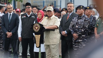 Prabowo Kirim Kapal RS ke Palestina