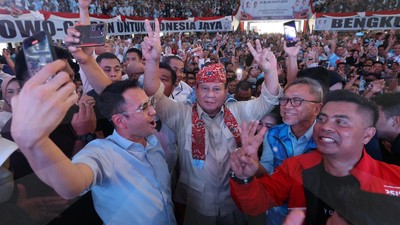 Prabowo Diteriaki ‘Presiden’ saat Kampanye di Lampung