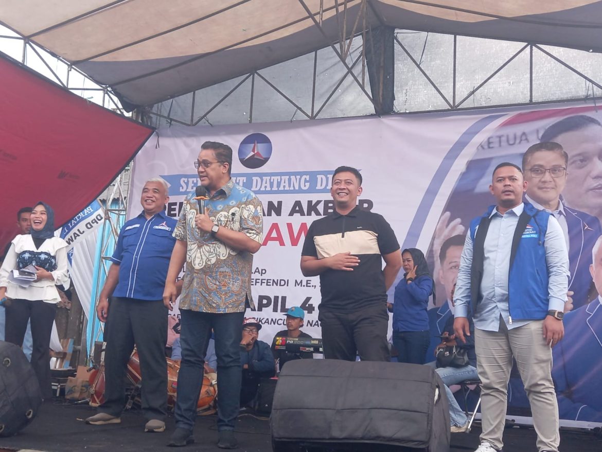 Pertemuan Akbar Tim Relawan Dapil lV  Kabupaten Bandung Fraksi Demokrat