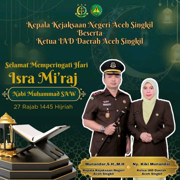 Selamat Memperingati Isra Mi’raj 1445H/2024M