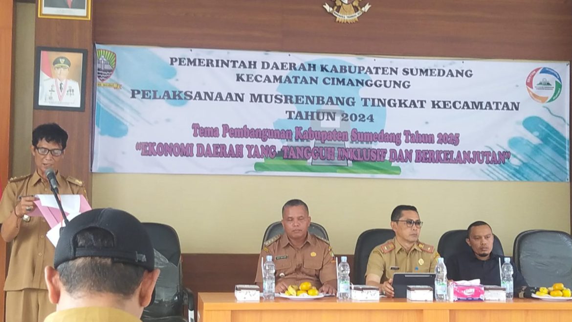 Musrembang Tingkat Kecamatan Cimanggung