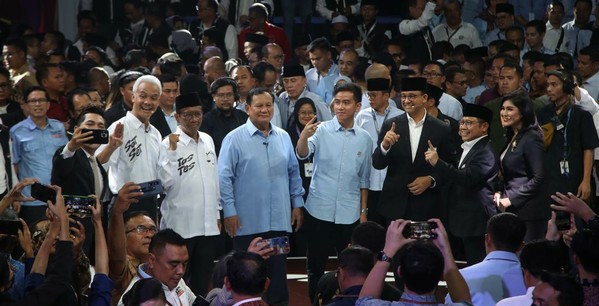 Hasil Quick Count 38,5% Poltracking: Anies 21,43%, Prabowo 60,59%, Ganjar 17,98%