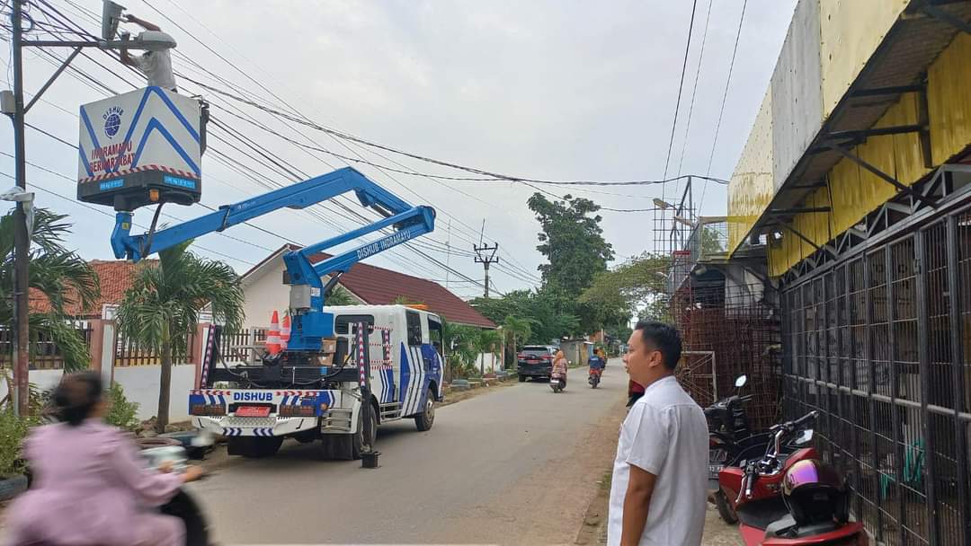 Capaian Program Unggulan De-Kat, 3.247 PJU Terpasang di Wilayah Indramayu