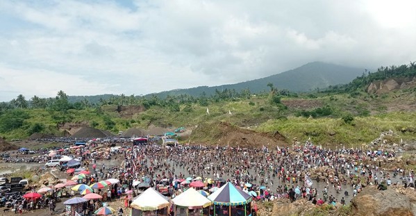 Pendukung di Tasikmalaya Rayakan Kemenangan Prabowo-Gibran