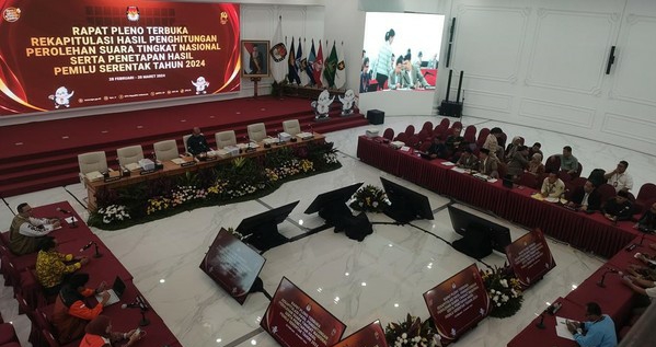 Rekapitulasi Suara 8 Provinsi Dibagi dalam 2 Panel