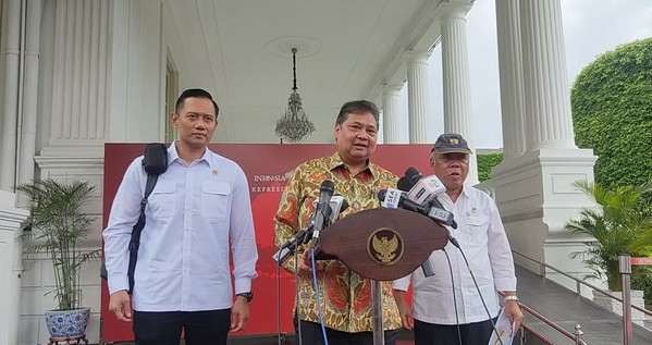 Usai Rapat di Istana, Airlangga Belum Meminta Spesifik Jatah Kursi Menteri