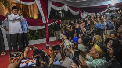 Pernyataan Prabowo Usai Dinyatakan Menang Pilpres