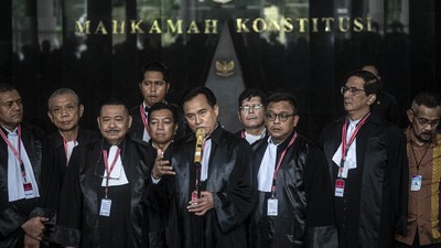 Kubu Prabowo ke MK: Anies & Ganjar Tak Gugat Selisih Suara