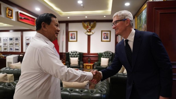 Boss Apple Sudah Surati Prabowo Sebulan lalu