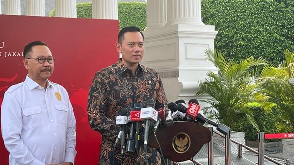 AHY Ungkap Pesan Jokowi soal Pembebasan Lahan di IKN