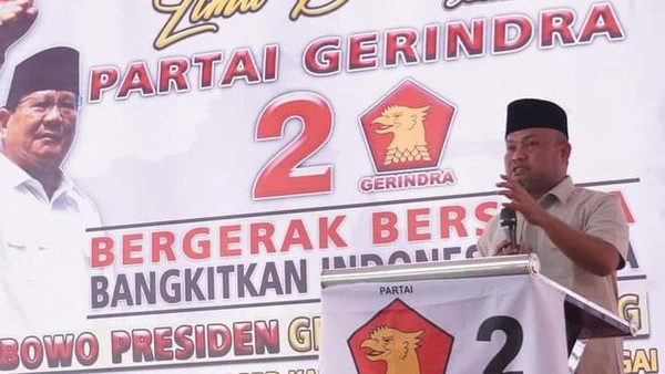 Gerindra Utamakan Kader di Pilbup Deli Serdang