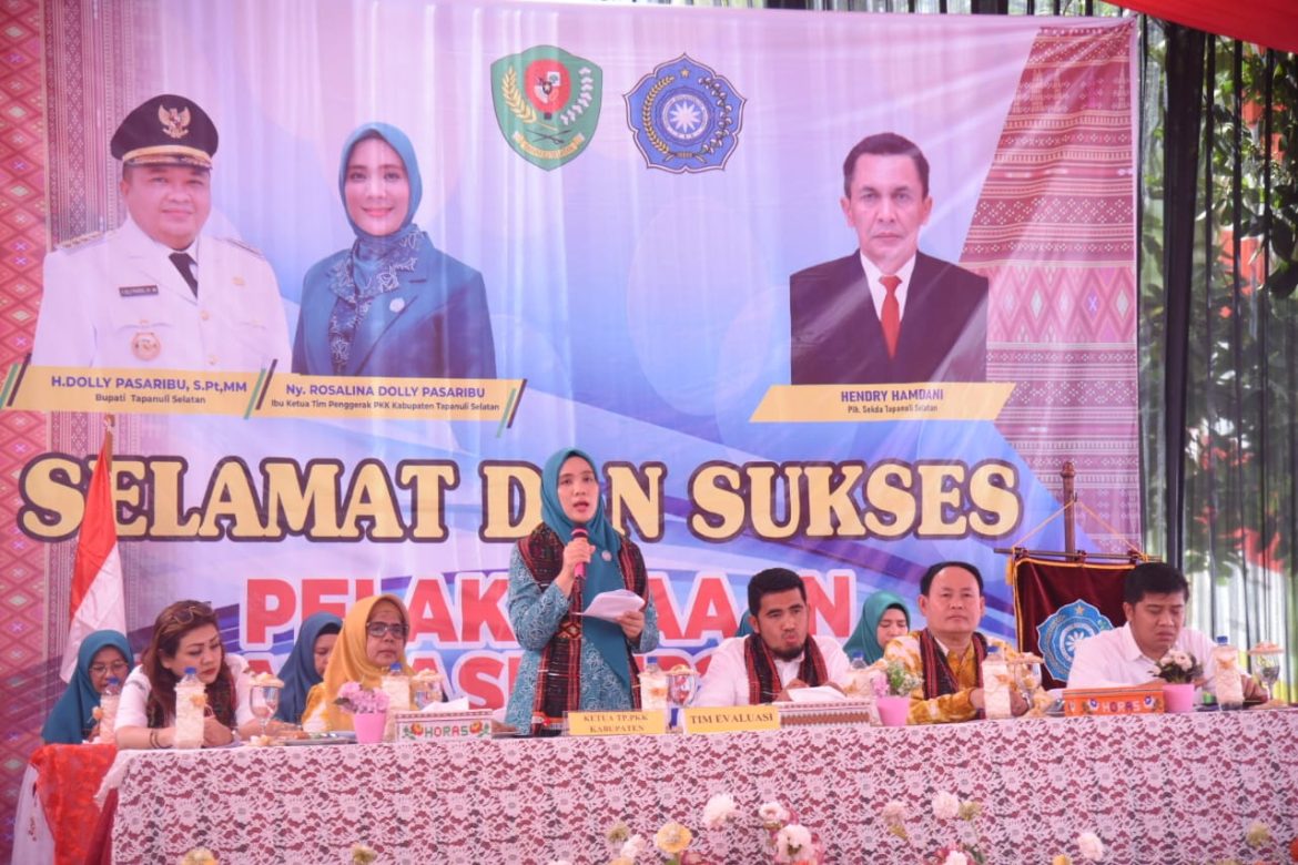 Tim Evaluasi PTP2WKSS Provsu Turun ke Desa Batu Godang Kab Tapsel