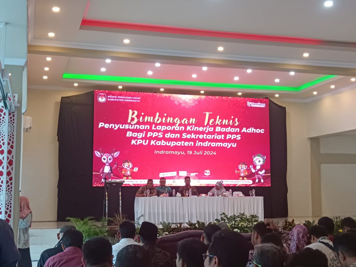 KPU Indramayu Gelar Bintek Penyusunan Laporan Kinerja Badan Adhoc