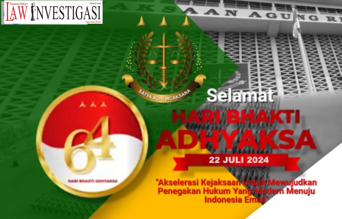 Selamat Hari Bhakti Adhyaksa ke-64