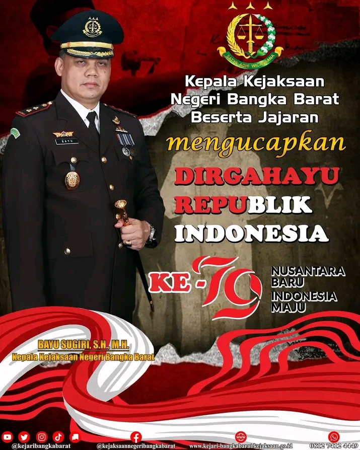 Dirgahayu Republik Indonesia ke-79