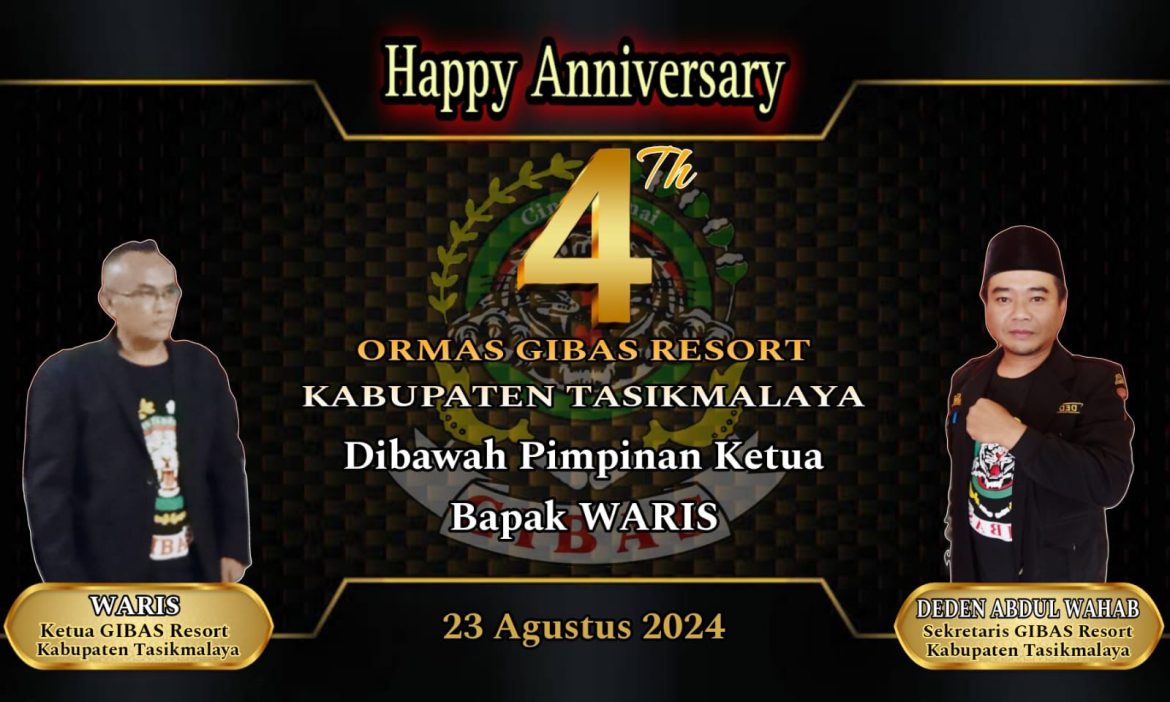 Aniversary Gibas Kabupaten Tasikmalaya