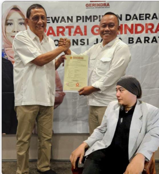 Rekom Gerindra B1 KWK Jatuh Ke pada  Ujang Endin Indrawan Dan Dadang Solihat
