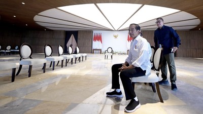 Semua Menteri Hadir dalam Sidang Kabinet Perdana di IKN