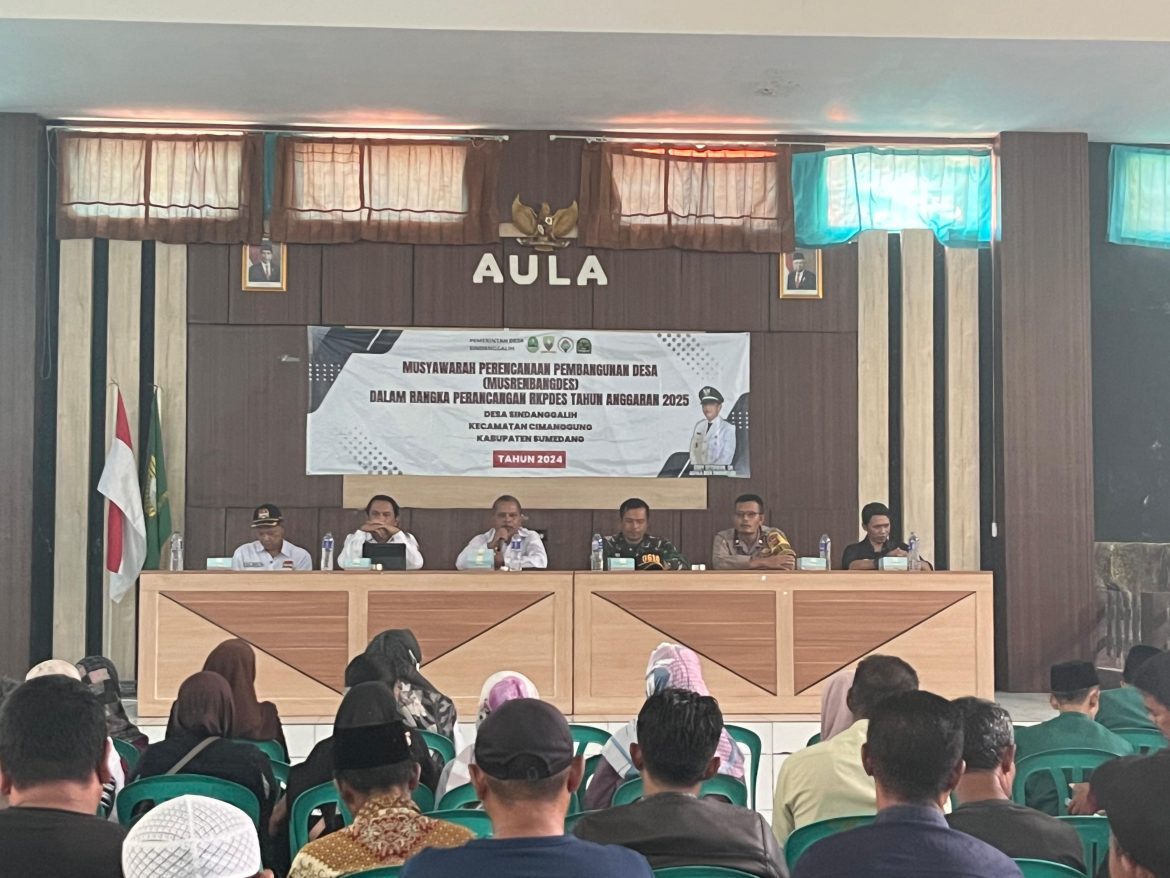 Pemdes Sindanggalih Giat Musrenbang Desa