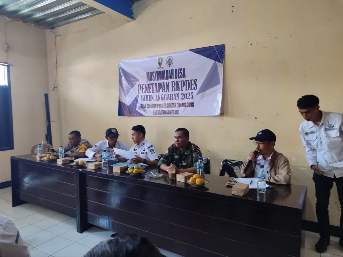 Desa Cikahuripan Cimanggung Sumedang Giat Musrenbang