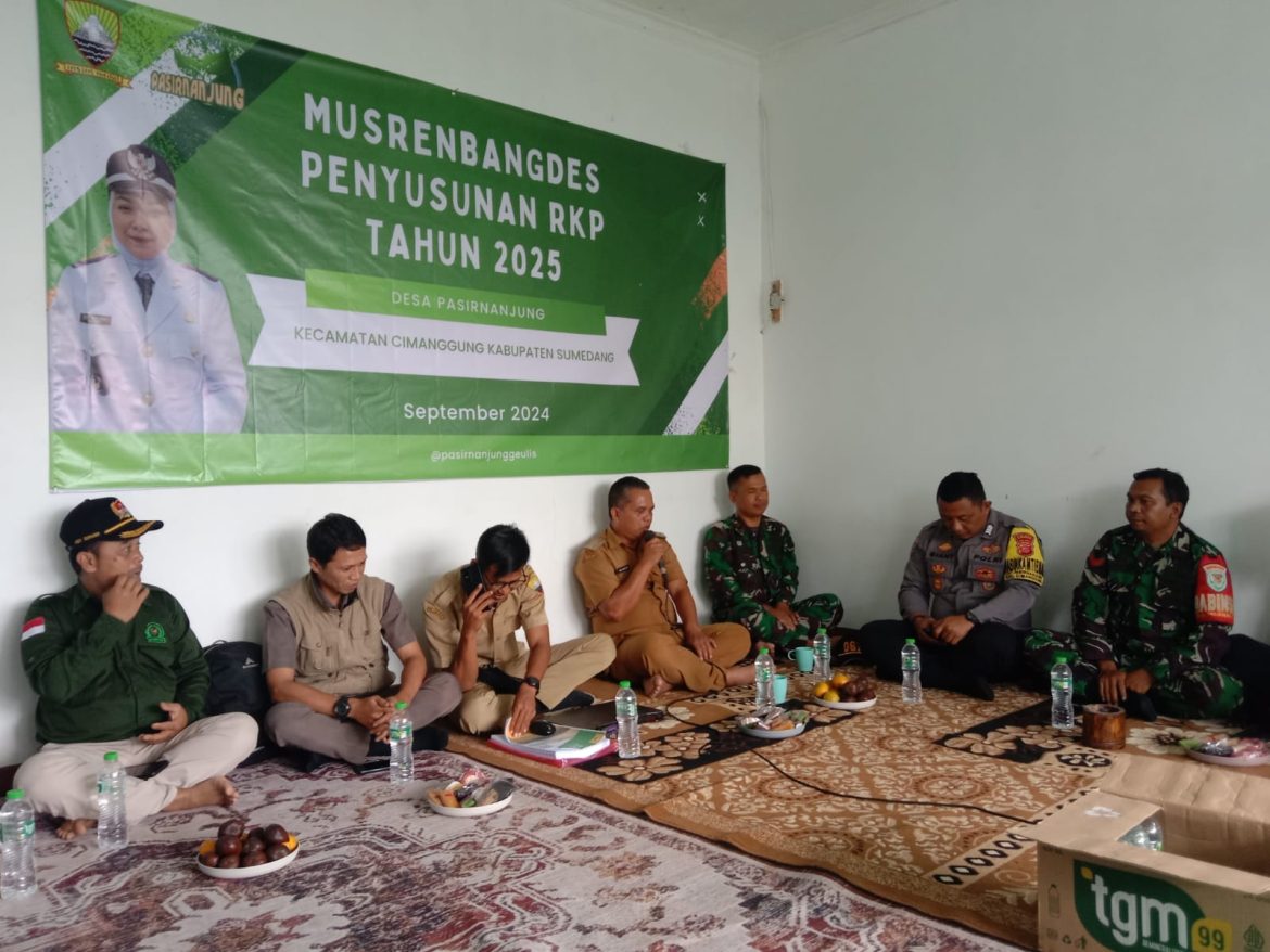 Pemdes Pasirnanjung Giat Musyawarah Rencana Kerja Desa