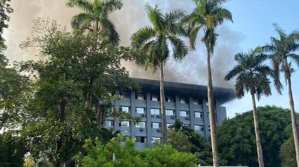 Gedung Bakamla Kebakaran