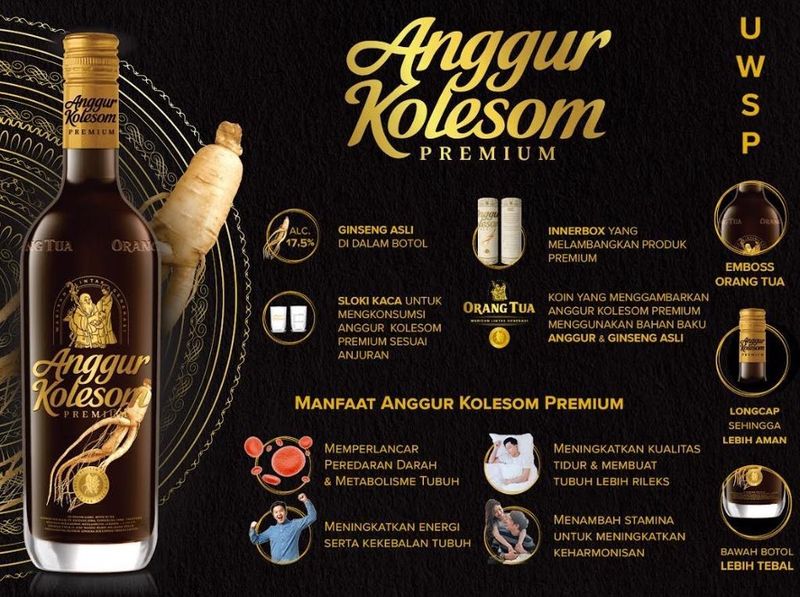 Anggur Kolesom Premium Kekayaan Rasa, Dinikmati Lintas Generasi