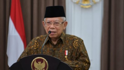 Ma’ruf Amin Pamit sebagai Wakil Presiden