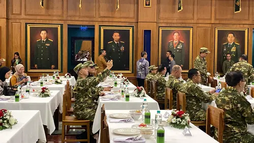 Menu Makan Malam Retreat Kabinet Merah Putih Prabowo