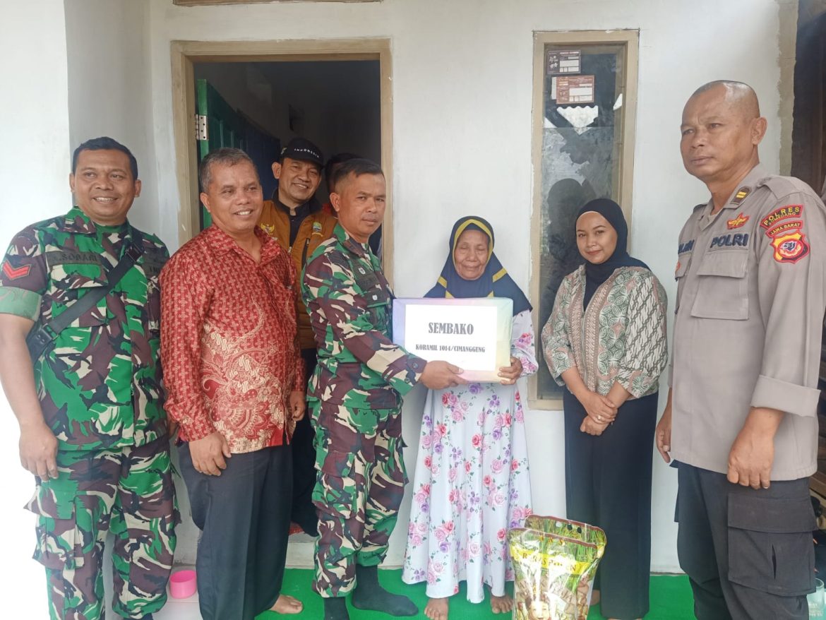 Danramil 1014/Cmg bersama Forkopimcam Cimanggung Resmikan Rutilahu