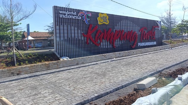 Wajah Baru Kampung Turis Pangandaran yang Makin Menawan