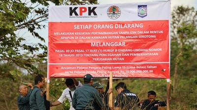 KPK Tutup Tambang Ilegal di NTB Beromzet Rp1,08 Triliun