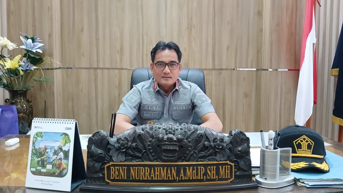 Kalapas Apresiasi Warga Binaan Lapas Ciamis Raih ORI Ciptakan 55 Lagu