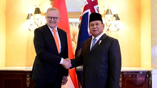 Presiden Prabowo Bertemu PM Australia di Peru