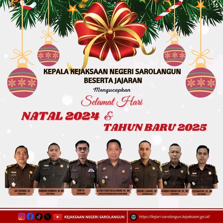 Selamat Natal dan Tahun Baru 2025