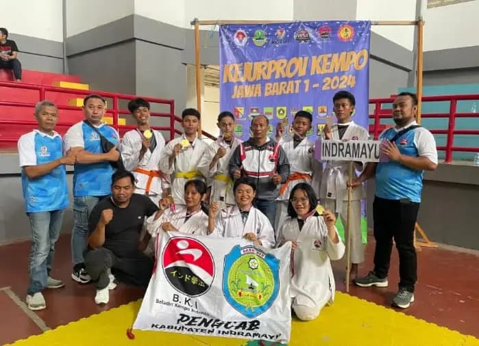 6 Atlet Kempo Indramayu Raih 6 Medali Emas Di Kejurprov Jabar I/2024