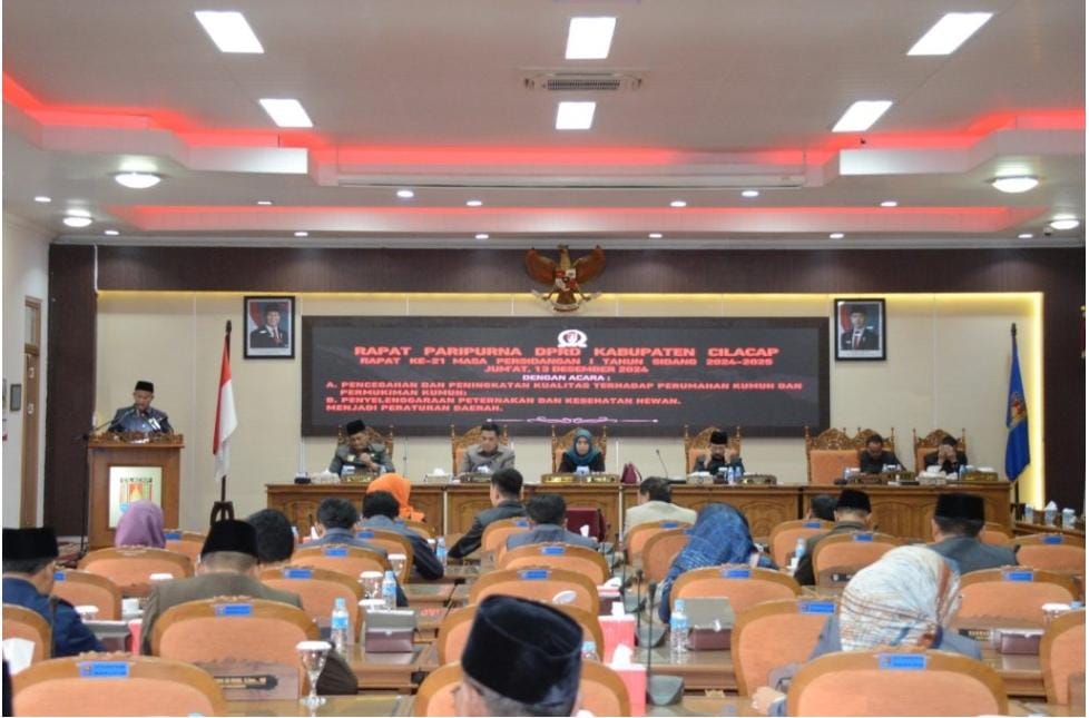 Rapat Paripurna DPRD, Dua Perda Ditetapkan