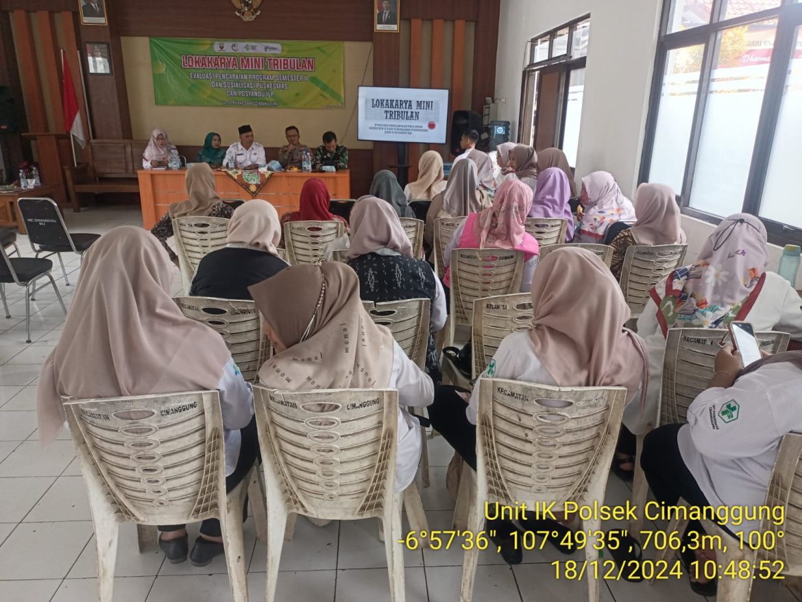 Kecamatan Cimanggung Giat Lokakarya Mini Tribulanan UPTD