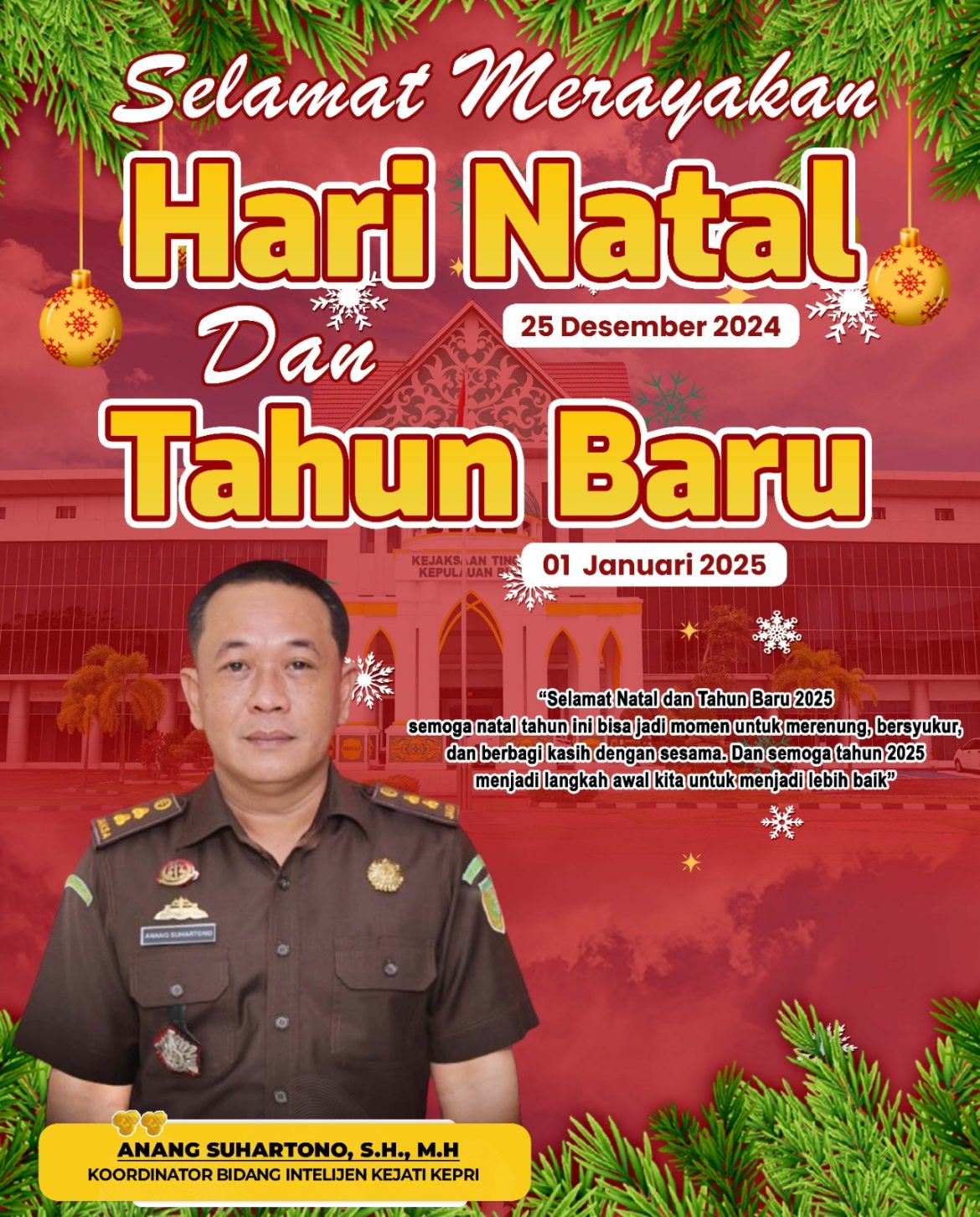 Selamat Natal & Tahun Bwru 2025