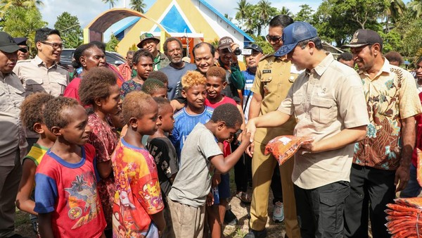 Mentrans Kunjungi Merauke, Sampaikan Pesan Prabowo