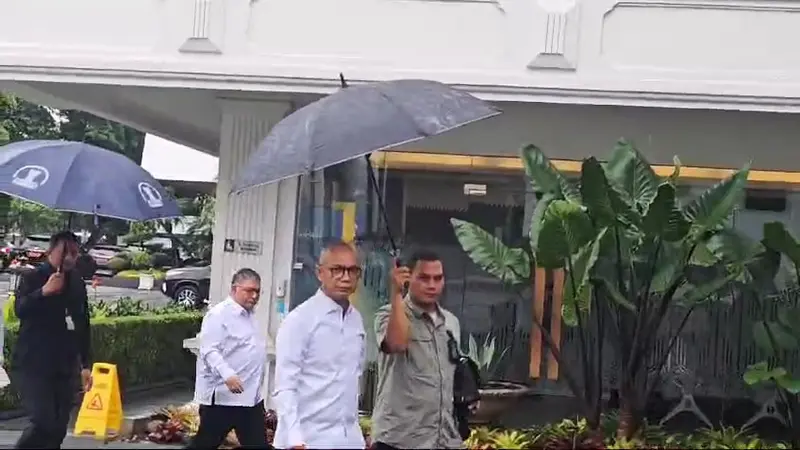 Kejaksaan Agung Sambangi Istana Temui Presiden Prabowo