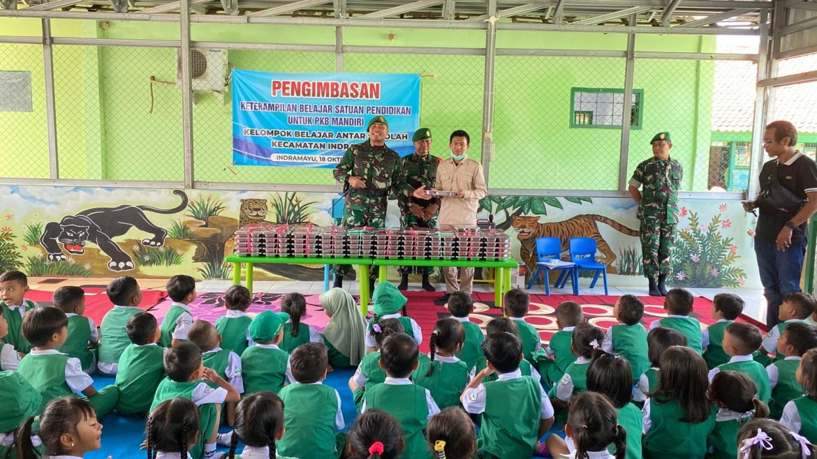 Kodim 0616 Indramayu Gelar Launching  Program Pendistribusian Makanan Bergizi Gratis