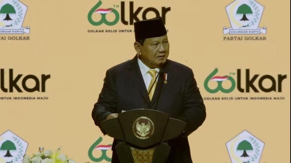 Prabowo Ajak Kawal Program Pemerintah di HUT ke-65 MKGR