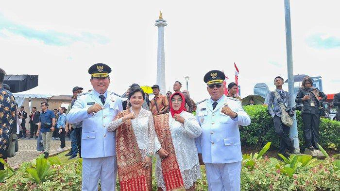 Bupati-Wabup Beltim Kamarudin Muten-Khairil Anwar Resmi Dilantik di Istana